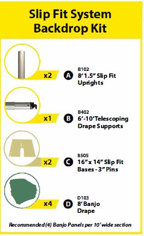 Advanced Stanchions 22 x 28 Poster Holder