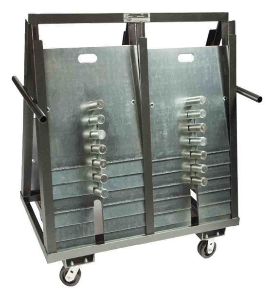 Pipe & Drape - A Frame Base Carts (2 Rows)