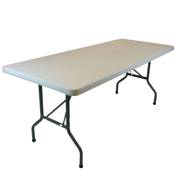 TitanPRO Plastic Folding Table - 6' x 30" Banquet