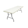 TitanPRO Plastic Folding Table - 8' x 30" Banquet