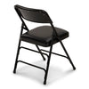 TitanPRO Premium Triple-Braced Vinyl Padded Steel Folding Chair