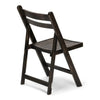 Wood Slatted Folding Chair